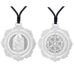 Pt950 Platinum Mahasthamaprapta Guardian Pendant - Horse Zodiac Birth Buddha